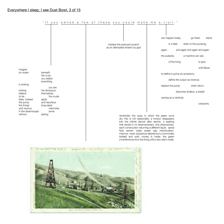 Multimedia collage, “If you owned a few of these you could make me a visit.”